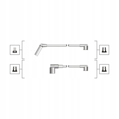 фото №2, Набор трубопровод зажигания magneti marelli 941319170117