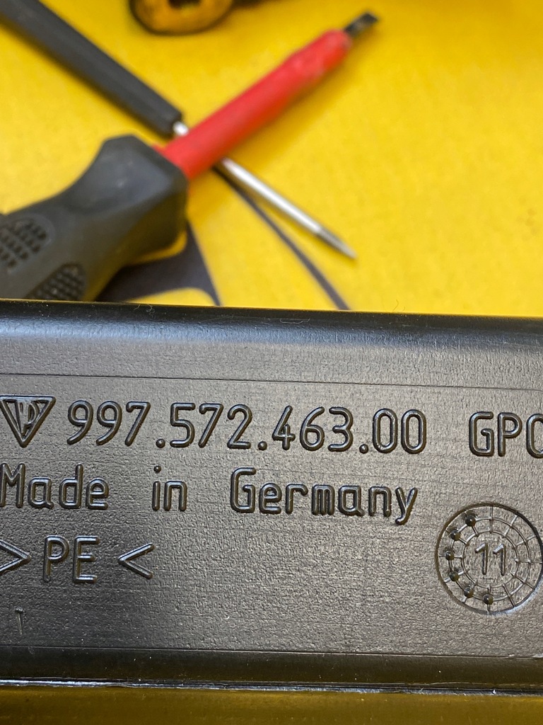 фото №6, Канал туннель воздухозаборник воздуха porsche 911 997