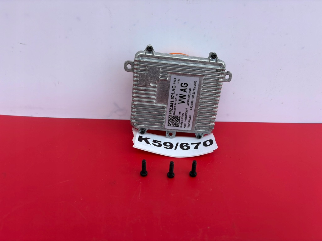 фото №1, Модуль лампы full led преобразователь vw transporter t7 golf 8 k59/670