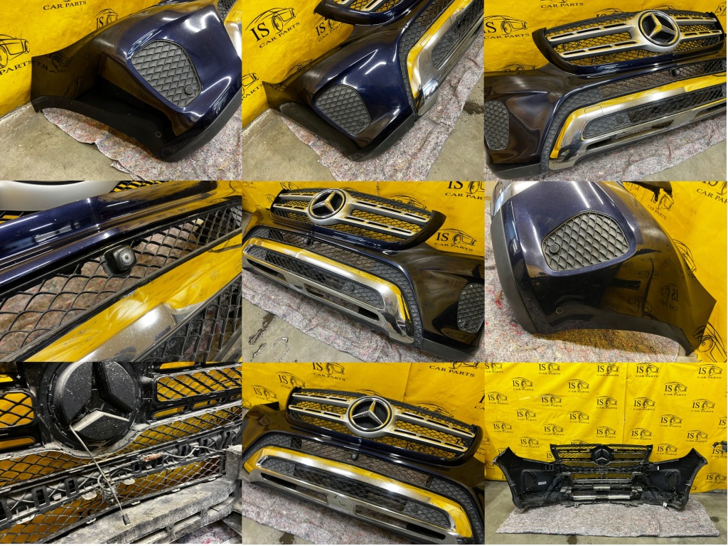 фото №16, Перед капот бампер крила лампи радіатор mercedes gls x166 3.0 b v6 usa