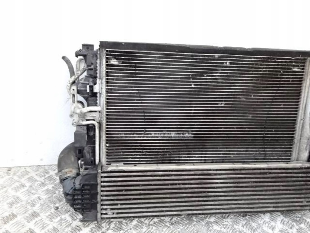 фото №7, Радиатор kpl. ford galaxy mk3 lift 2.0 tdci автоматическая коробка передач