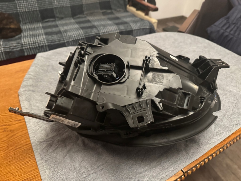 Mini cooper f56 рестайлинг  lci фара передняя левая full led черная Оригинал