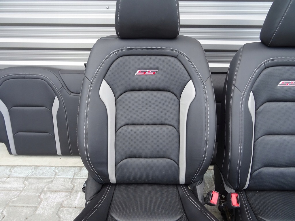 фото №6, 2016-2023 camaro ss сидіння шкіряний шкіра заднє сидіння сидіння шкіра салон