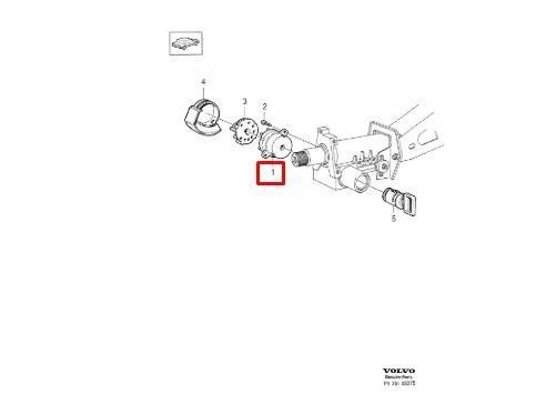 фото №8, Вимикач запалювання volvo 960 c70 s70 s90 v70 оригінальний