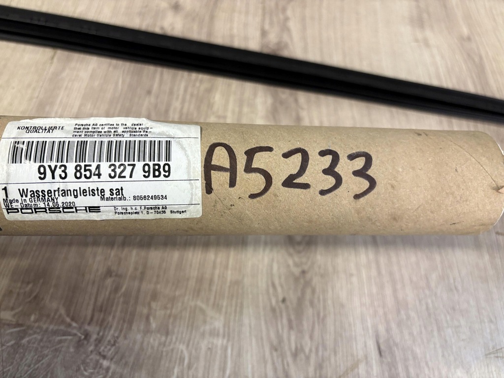 фото №9, Porsche cayenne 9y молдинг скло лівий перед 9y3854327