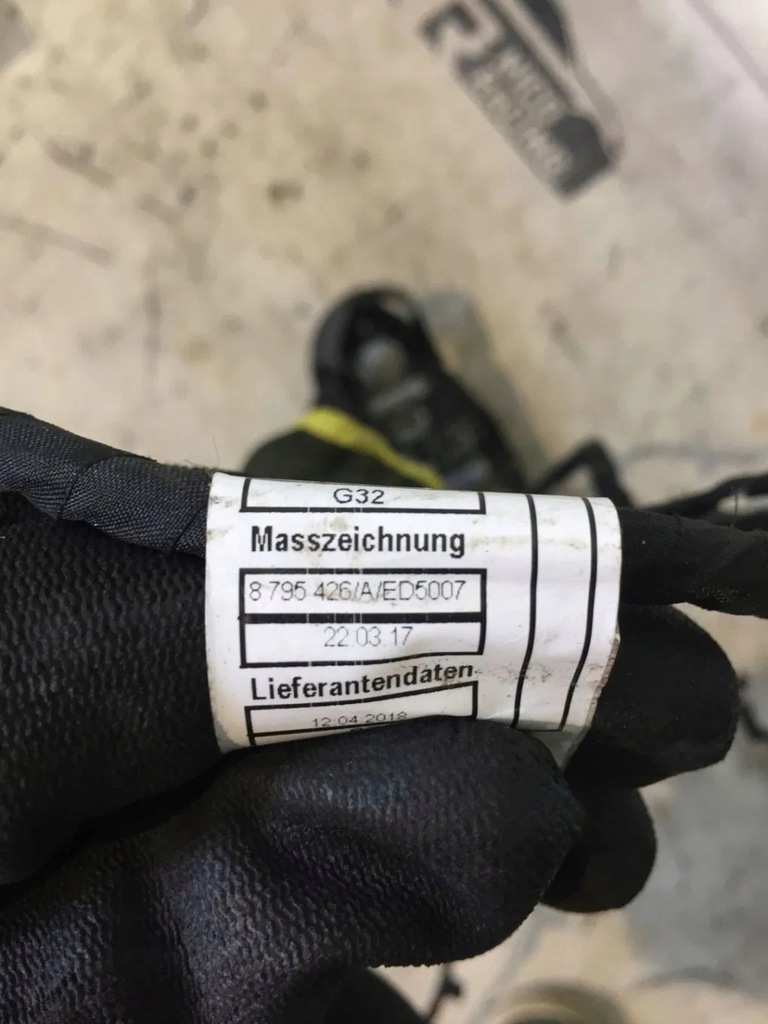 фото №9, Жгут дверь левый перед задняя правый задняя bmw 6 gt g32