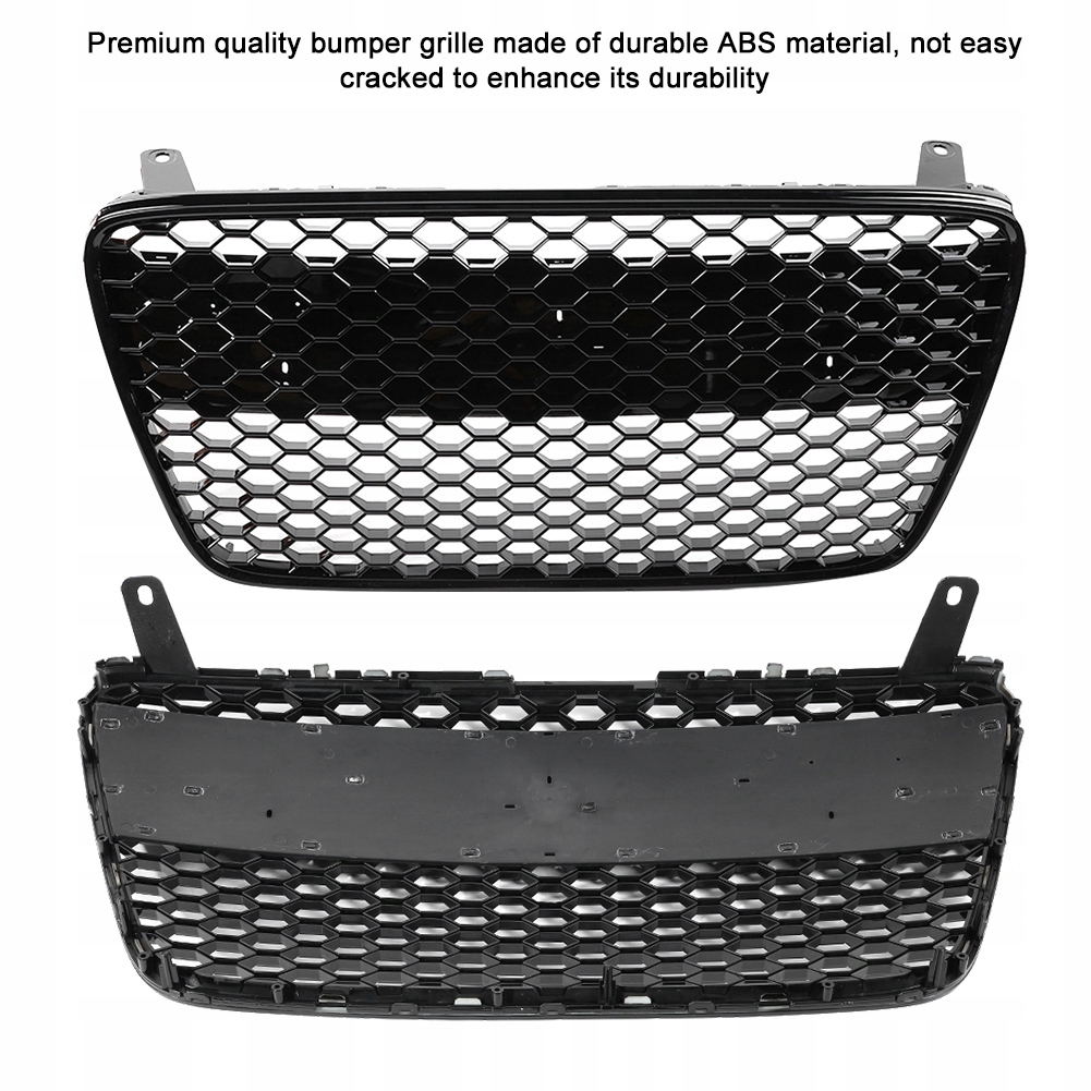 фото №7, Передній бампер автомобільний решітка center center do audi r8 07-13 кільце if