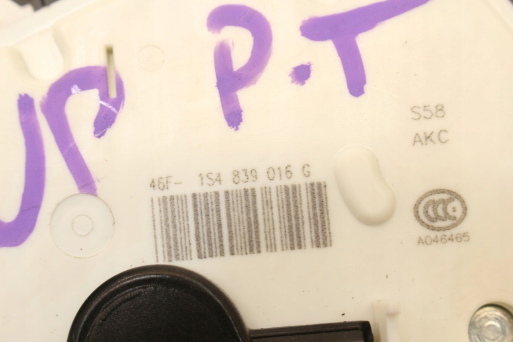 фото №6, Замок двері правий задня 1s4839016g vw up lift e-up 23r.