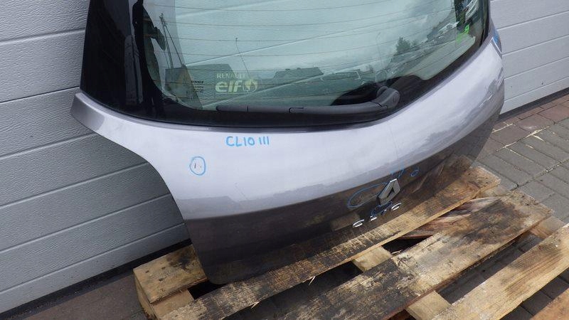 фото №6, Кришка багажника багажника задня скло renault clio iii