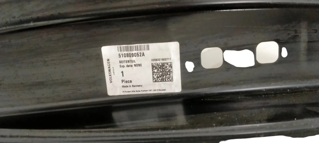 фото №7, 510809052a vw golf sportsvan 2014-2023 крыло обшивка порог правое задние