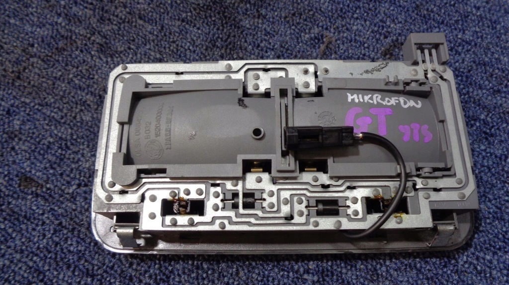 фото №3, Лампа освітлення мікрофон alfa romeo gt 2003-2010r.