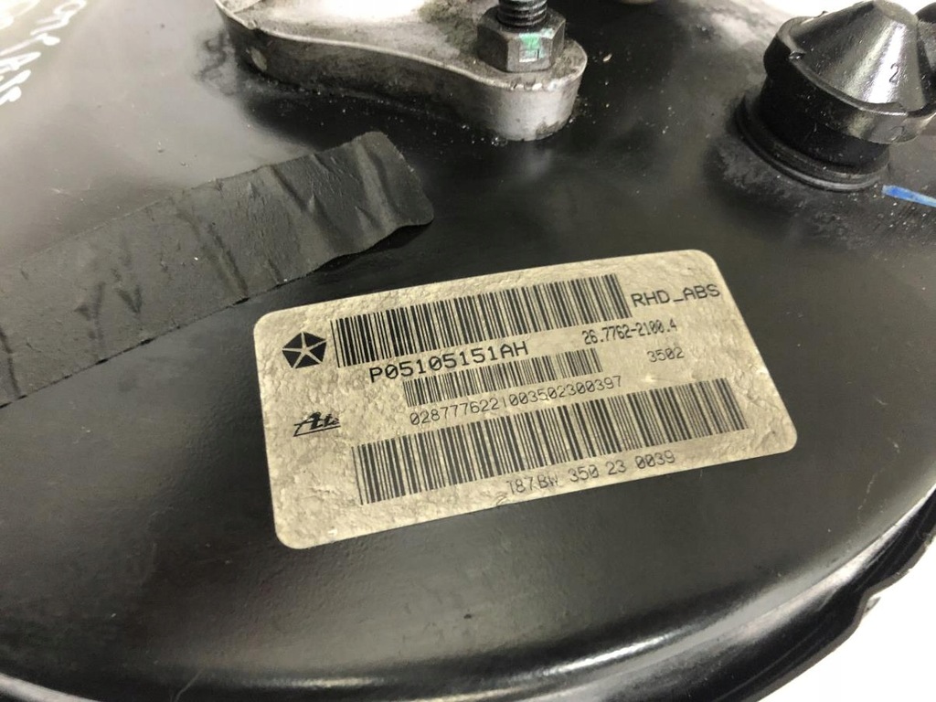 фото №7, Усилитель тормозов тормозные jeep compass i lift 05105151ah