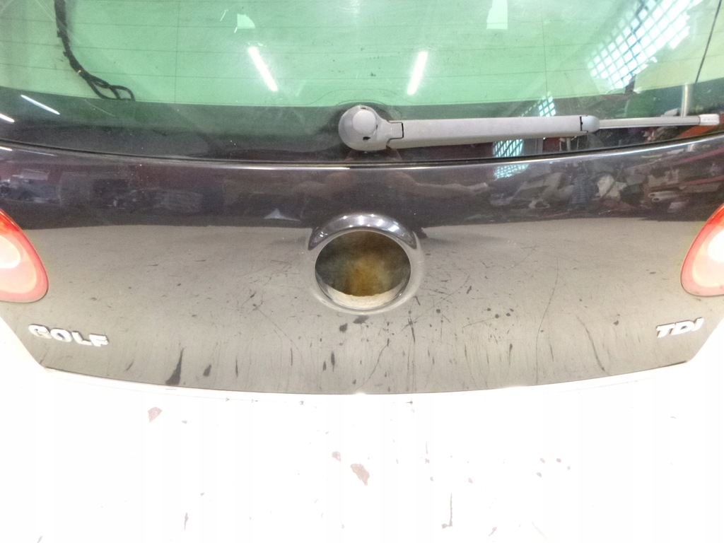 фото №5, Крышка багажника задняя vw volkswagen golf v lc9z 2006r. 5d