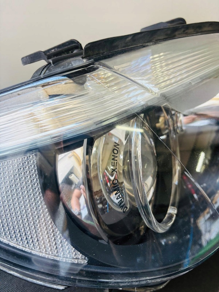 фото №11, Лампа права фара правий bmw e65 e66 face lift bi ксенон поворотний dynamic
