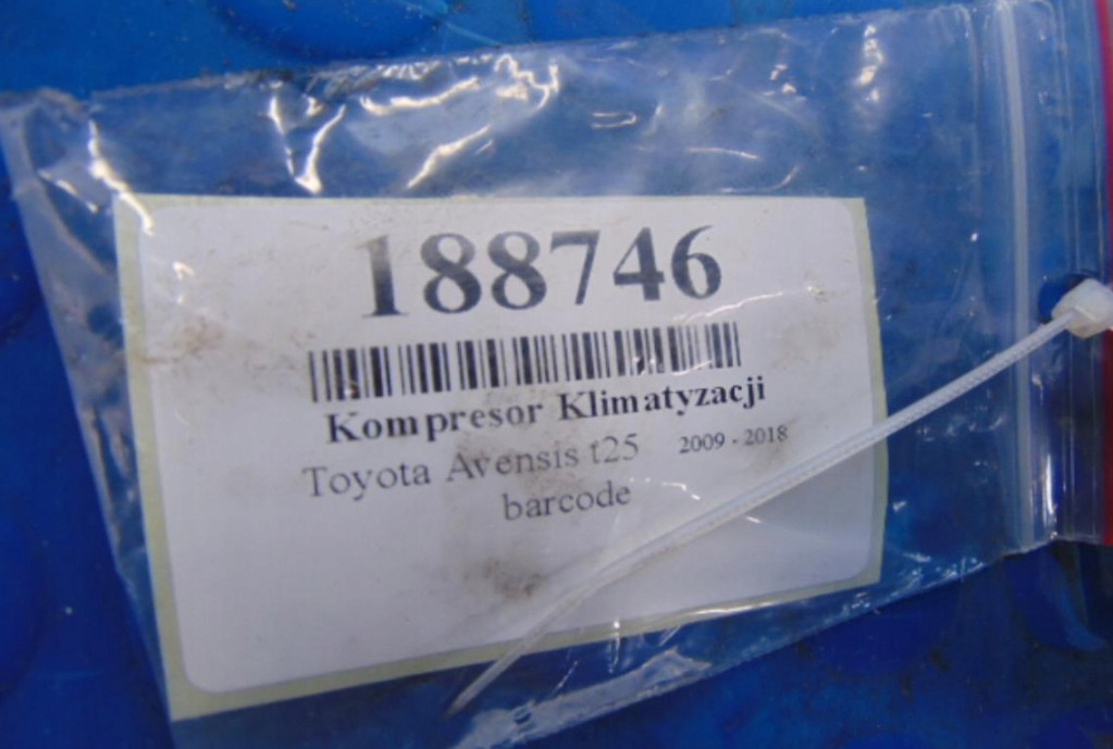 фото №6, Toyota avensis t25 2.2crdi компрессор кондиционера 447220-3435