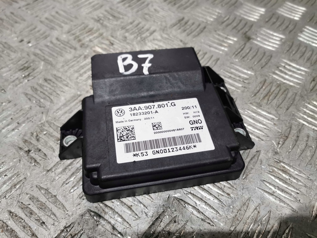 фото №1, Модуль тормоза vw passat b7 3aa907801g