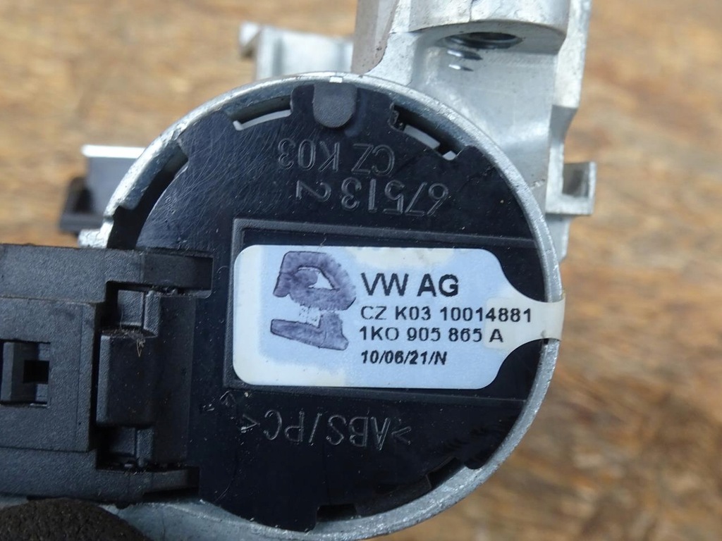 фото №10, Audi q3 8u a3 8p замок зажигания ключ комплект 1k0953527c 8e0837220r