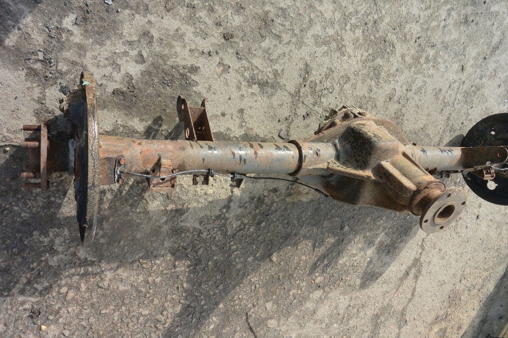 фото №14, Nissan navara d40 механическая коробка передач 4x4 pathfinder r51 2.5 dci мост задняя