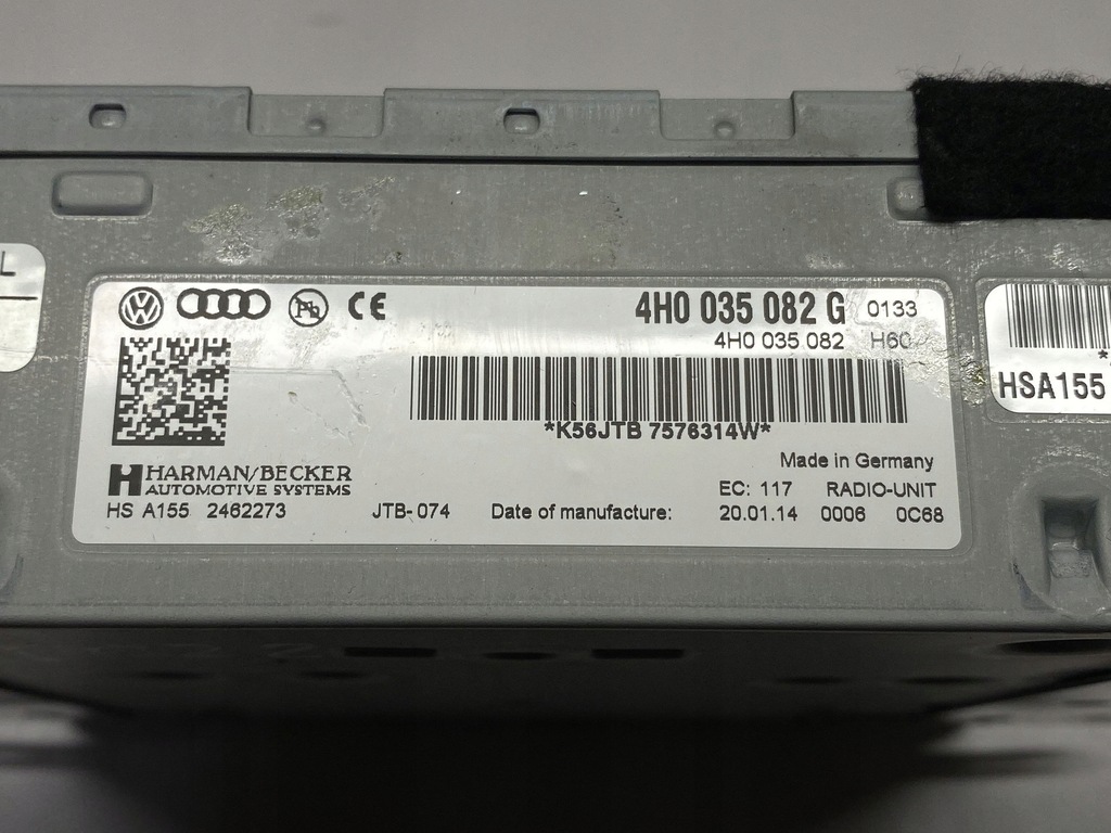 фото №11, Audi a8 s8 d4 4h панель радиопроигрыватель мультимедиа радио 4h0035082g 2014