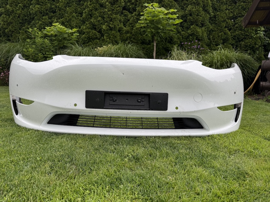 фото №1, Tesla model y my бампер передний перед решётка оригинал