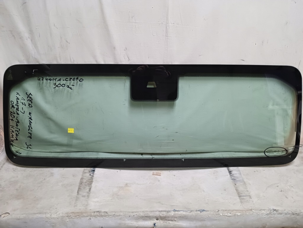 фото №1, Скло передня jeep wrangler jl 2017- камера антена оригінал kamyk