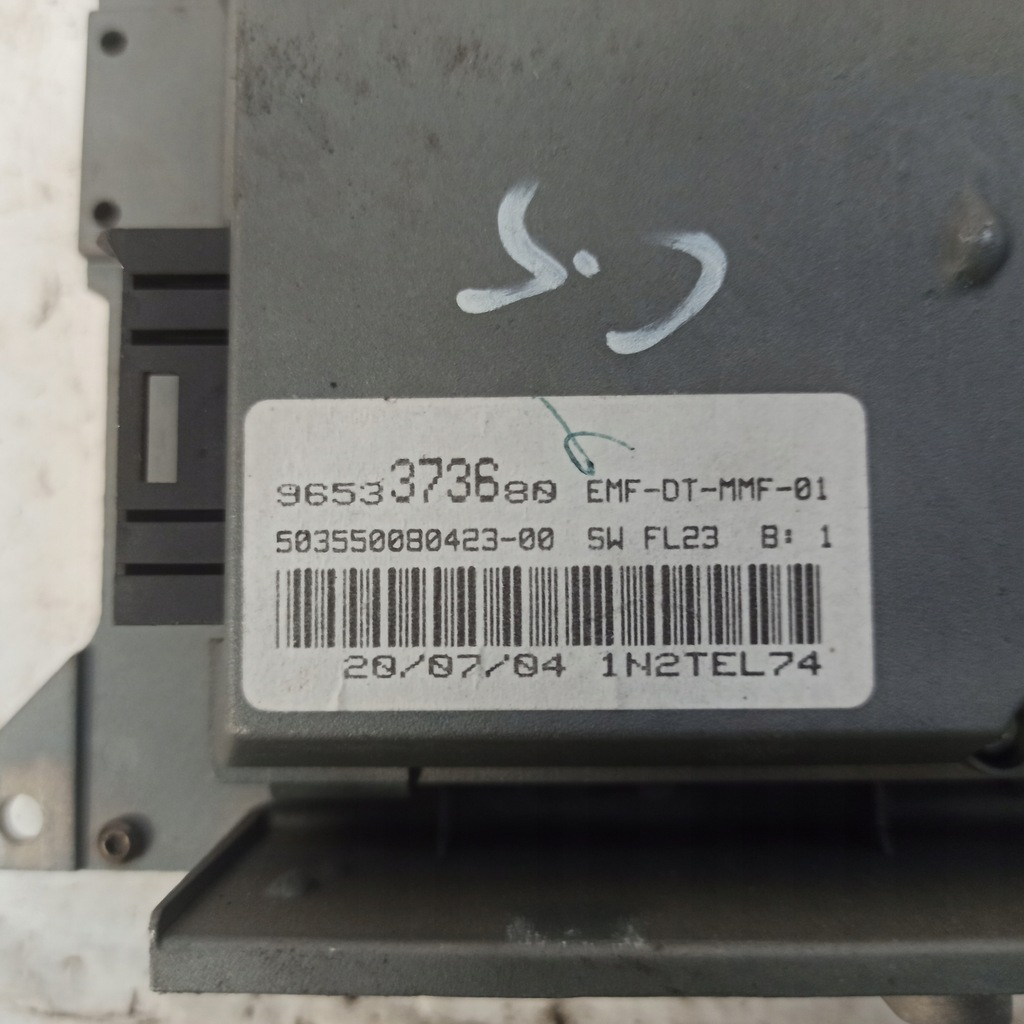 фото №13, Peugeot 307 sw cc cabrio дисплей 9653373680