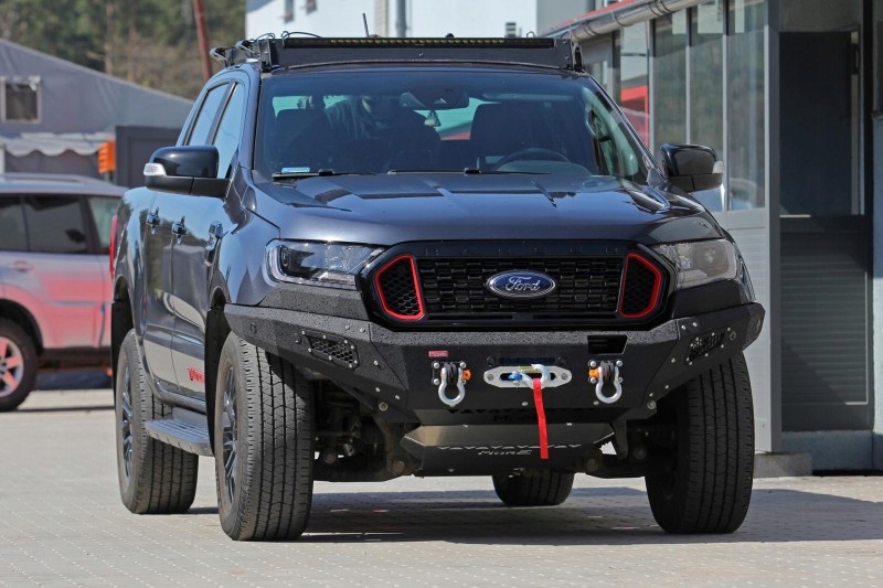 фото №7, Бампер передний стальной ford ranger t7 / t8 2016-2022 more 4x4