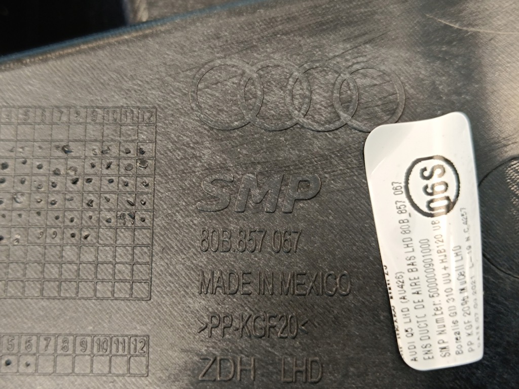 фото №14, Audi q5 fy lift 2.0 tdi 2022 r приборная панель приборная консоль приборная панель 80b857001h