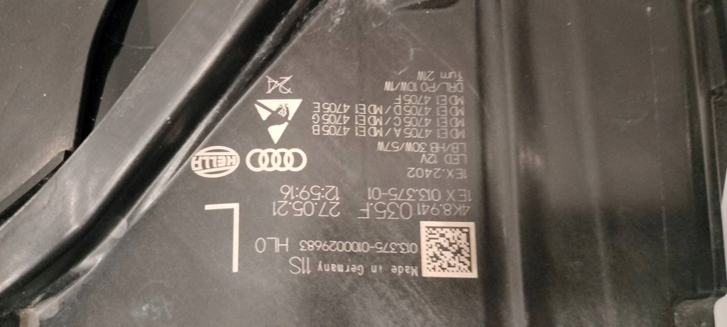 фото №10, Audi a7 s7 c8 4k лампа левая правая полный full led matrix eu