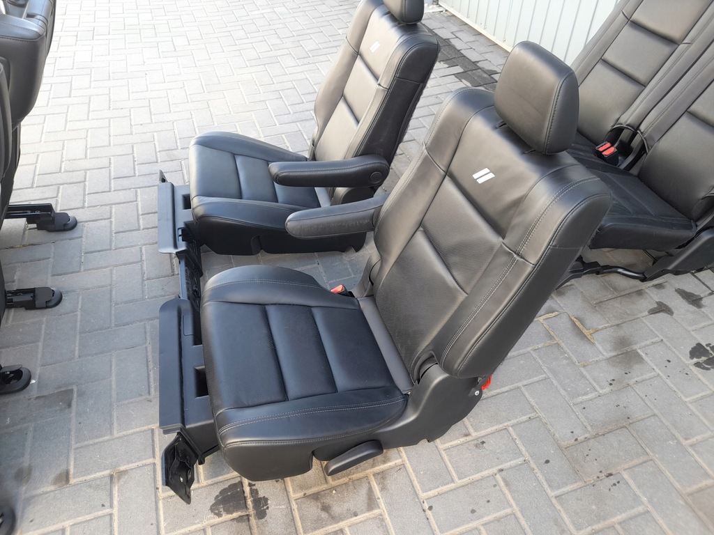 фото №10, Dodge durango lift 18- сиденья заднее сиденье кожа 3 ряды usa