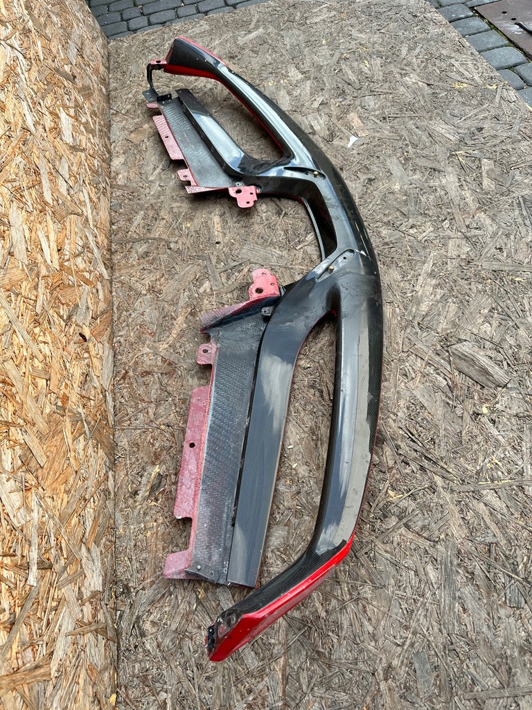 фото №14, Ferrari 488 gtb спойлер бампера передний карбон