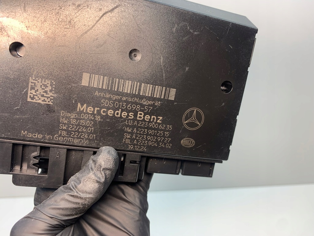 фото №6, Mercedes w223 блок управления модуль фаркоп буксировочный a2239006235