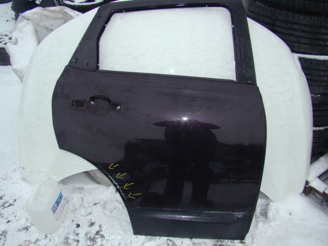 фото №1, Nissan qashqai j10 дверь задние правое задняя