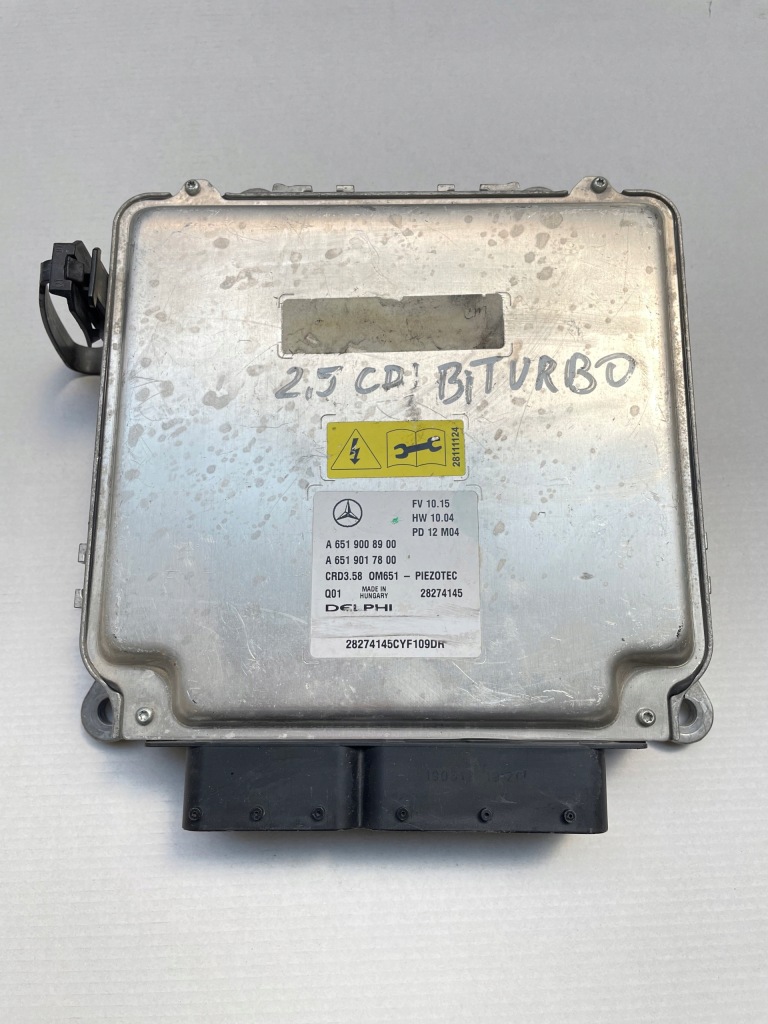 фото №1, Ecu mercedes 2.5 cdi biturbo a6519008900 a6519017800