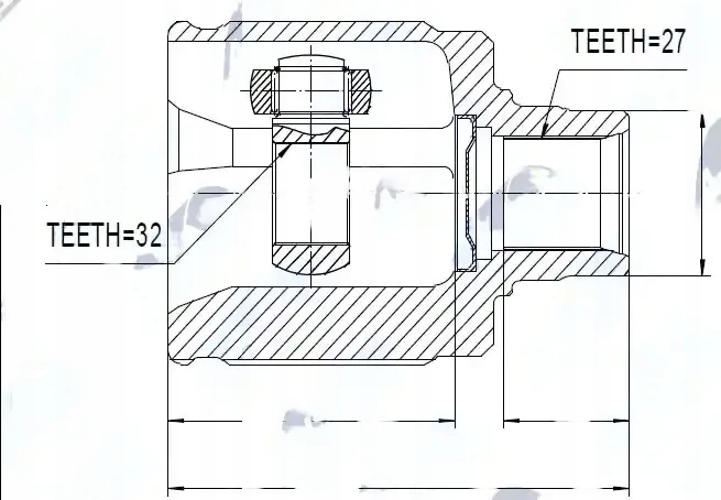 фото №1, Шарнір піввісь npw-hd-019 nty