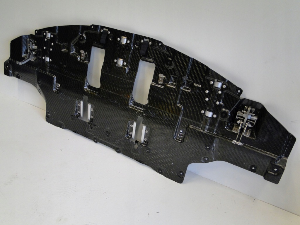 Mercedes накладка під  бампер передній дифузор карбон amg gt 190 black series в Україні