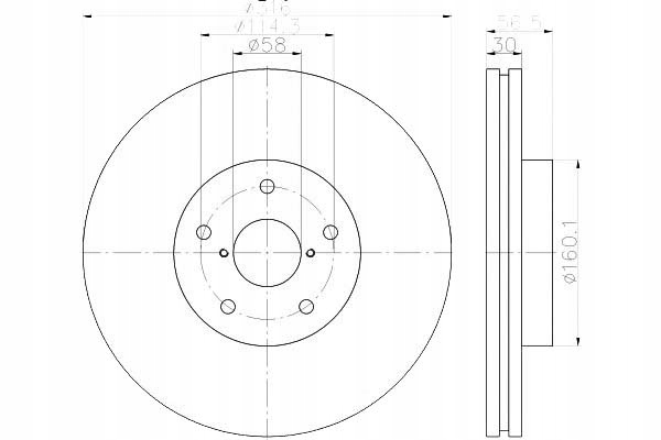 фото №1, Тормозные диски тормозные 2szt subaru перед tribeca 2,5-3,6