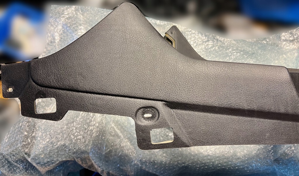 фото №9, Bmw e39 тунель середній захист тунель консоль оббивка czarna