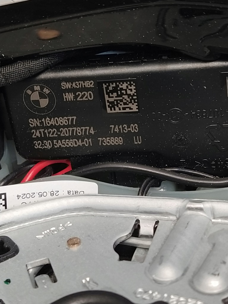 фото №15, Bmw 4 g22 g23 g24 g26 повітропровід багатофункціональний m-pakiet пелюстки перемикання вібрації