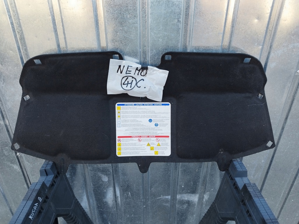 Купити Шумоізоляція капот + кліпси citroen nemo lata 2007-2017