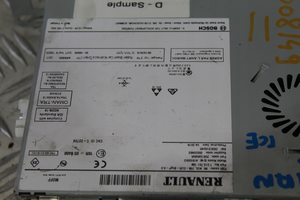 фото №3, Navi радио дисплей talisman lift 259159565r