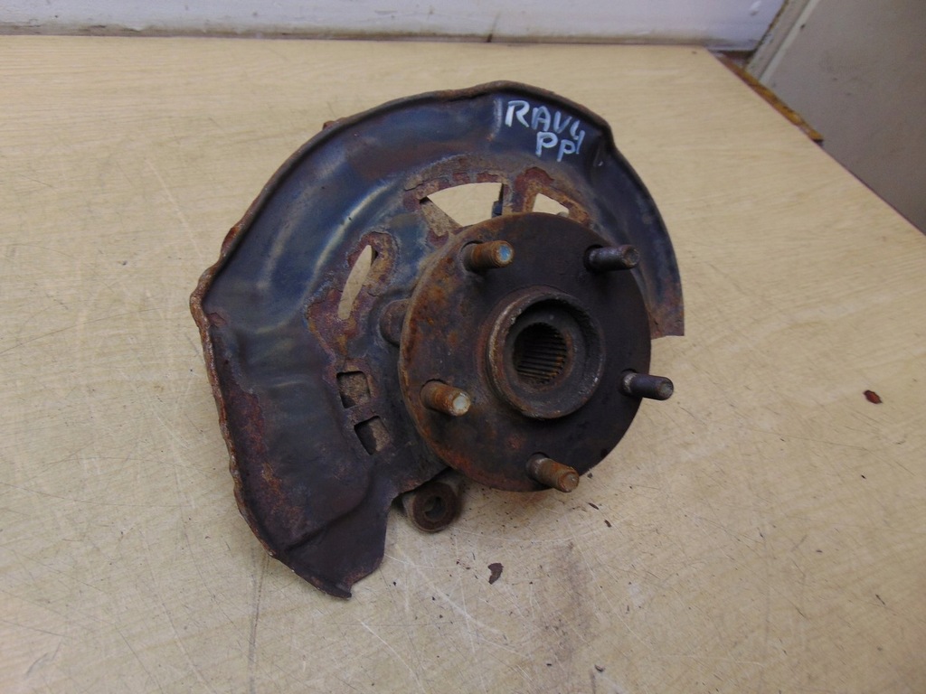 фото №4, Поворотный кулак ступица правая перед toyota rav4 iv 2.2 d