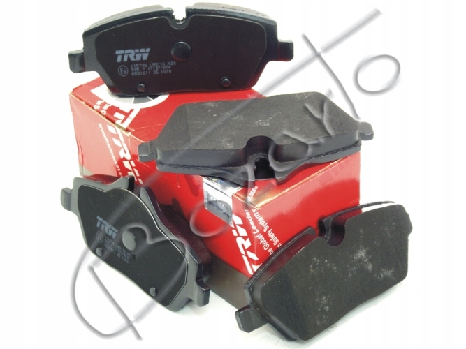 фото №3, Тормозные диски 280mm перфорированные тормозные колодки trw mini r56 clubman clubvan r55 cabrio r57