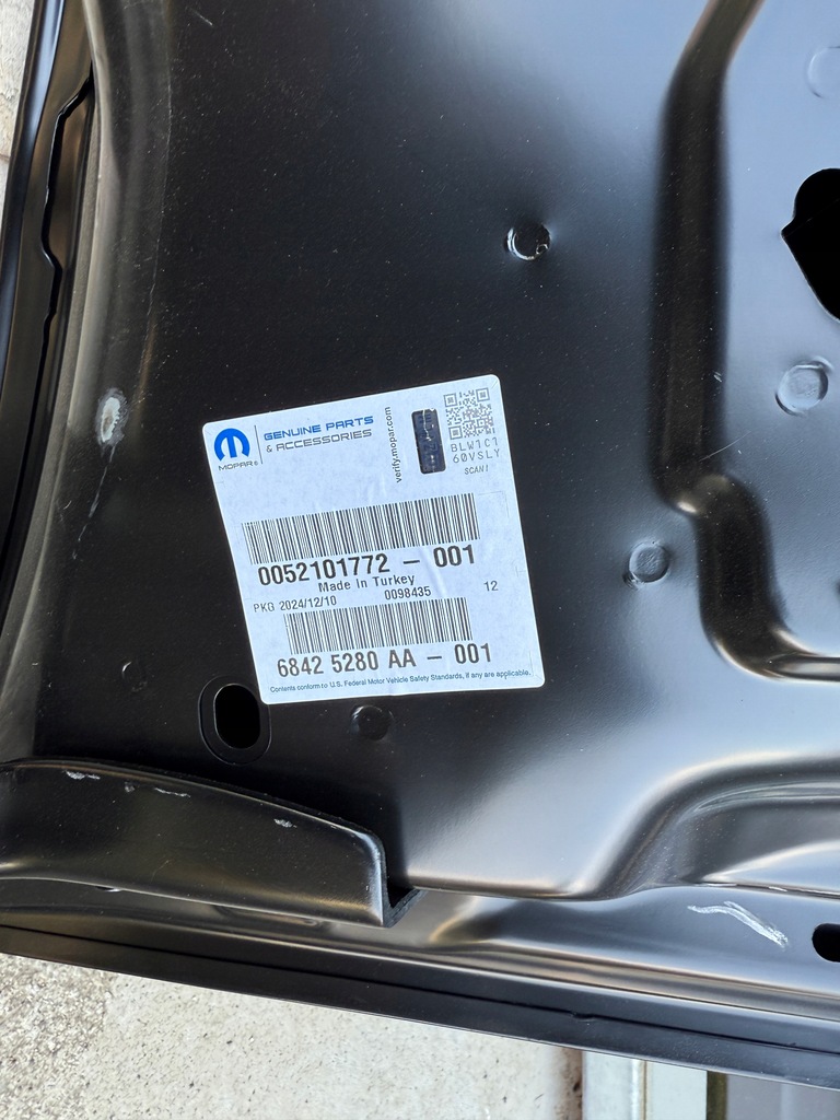 фото №9, Капот кришка двигуна fiat doblo ii 2015- lifting nowa оригінальна 52101772