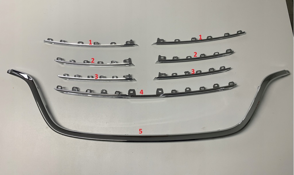 фото №1, Renault talisman передній хром хром решітка решітка