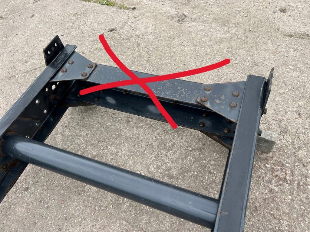 фото №4, Iveco eurocargo 17,5 cala рама задняя рамы