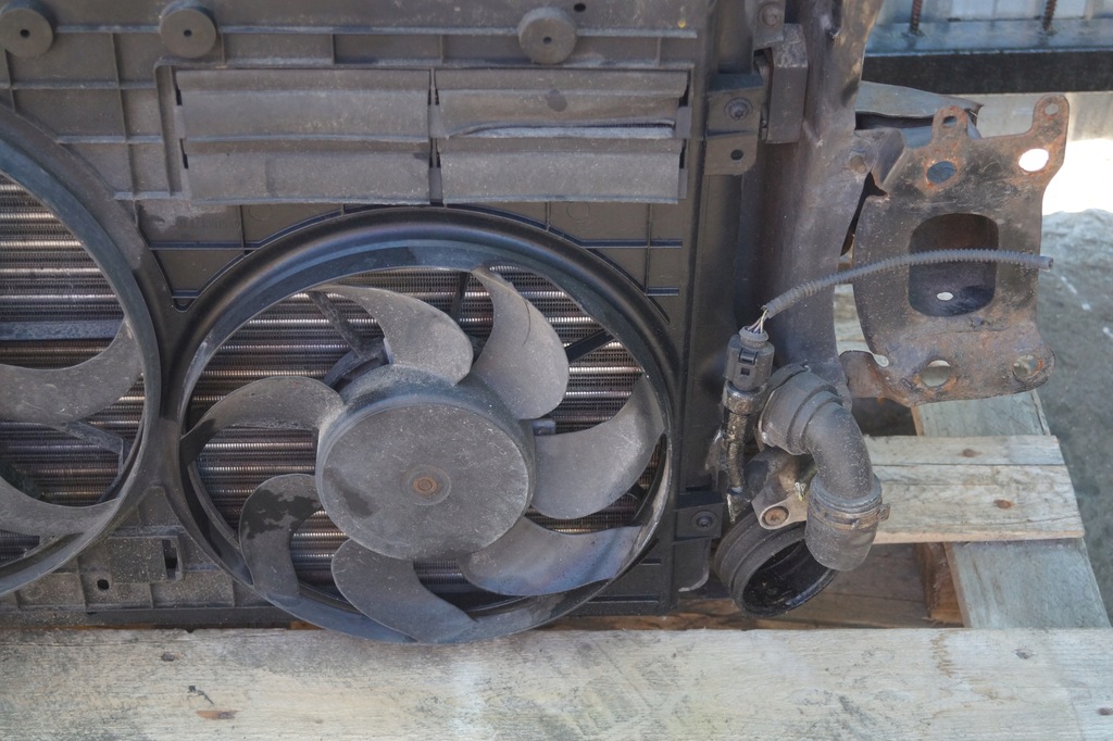 фото №11, Pas передний радиатор skoda octavia ii lift 2.0tdi