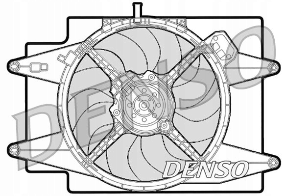 фото №2, Denso der01001 вентилятор, охлаждение двигателя