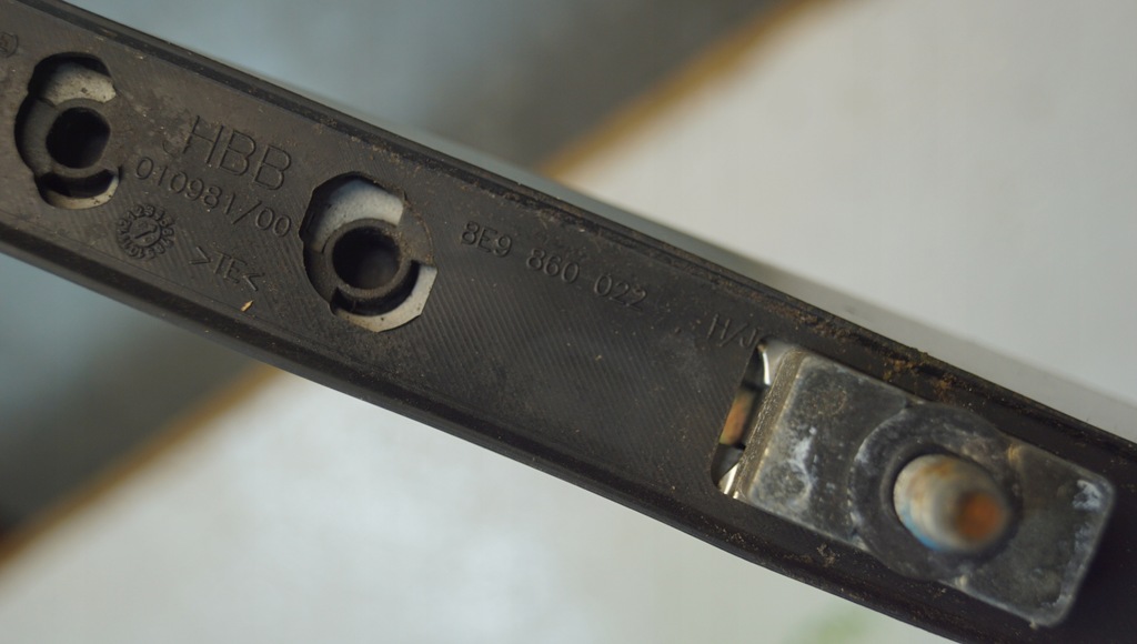 фото №13, Рейлинги накладки кровельные audi a4 b7