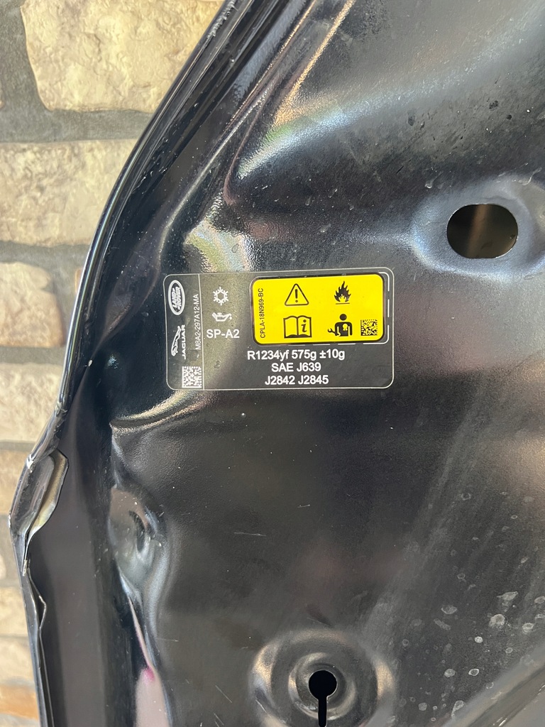 фото №12, Капот крышка двигателя jaguar f-pace lift m8a2-19h237-aa